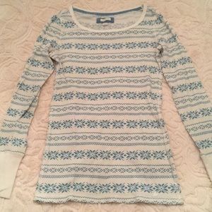 Aerie waffle knit long sleeve top